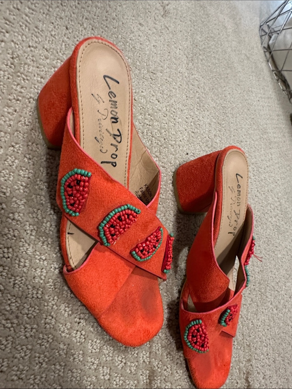 Watermelon shoes